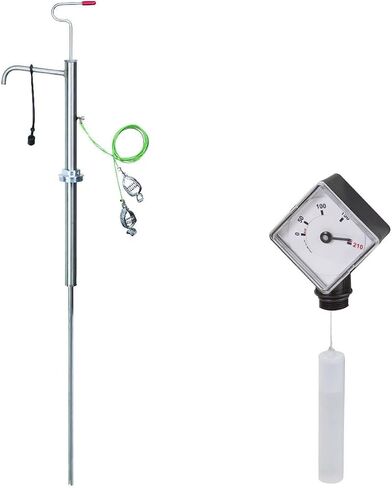 Groz 44134 Steel Safety Pump, for use with 15-55 Gallon Drums in Saudi Arabia