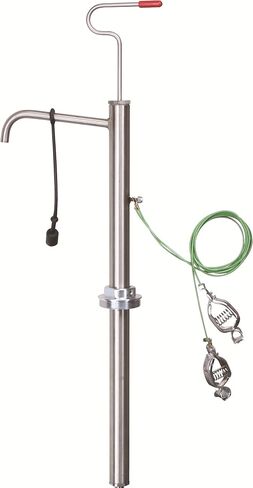 Groz 44134 Steel Safety Pump, for use with 15-55 Gallon Drums in Saudi Arabia