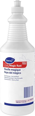 مزيل بقع النسيج التجاري Clax Magic Rust من Diversey 100905320، يزيل بقع الحديد والصدأ، زجاجة ضغط جاهزة للاستخدام، 32 أونصة (عبوة من 6 قطع) in Saudi Arabia