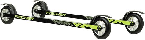 زلاجات تزلج RC7 للبالغين من الجنسين من Fischer خفيفة الوزن باللون الأسود/الأصفر مع روابط تيرناميك للمتزلجين الترفيهيين | عجلات منخفضة المستوى 100 | هيكل من الألومنيوم (MV02020) in Saudi Arabia