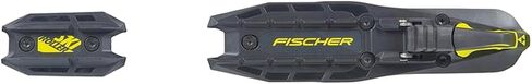 زلاجات تزلج RC7 للبالغين من الجنسين من Fischer خفيفة الوزن باللون الأسود/الأصفر مع روابط تيرناميك للمتزلجين الترفيهيين | عجلات منخفضة المستوى 100 | هيكل من الألومنيوم (MV02020) in Saudi Arabia