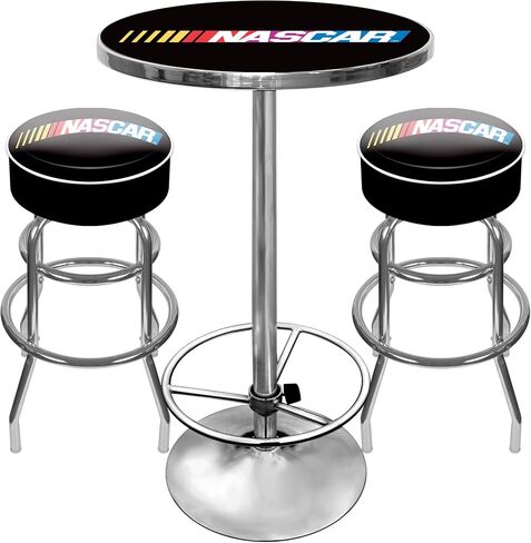 NASCAR Ultimate Gameroom Combo - 2 Bar Stools & Pub Table in Saudi Arabia