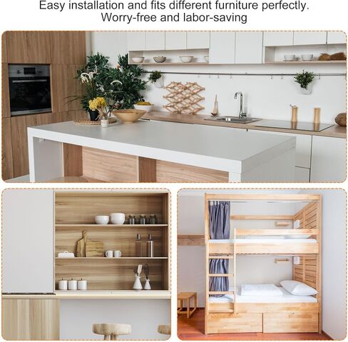 uxcell M8 Half Moon Nuts Washers, 22 Pcs Iron Half Moon Nuts Spacer Washer, Spacer Connector Hardware Fittings, Bronze in Saudi Arabia