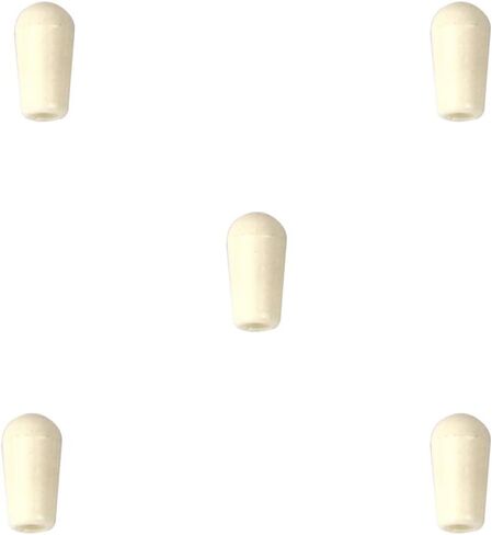 30Pack Yootones Plastic Guitar Toggle Switch Tip Caps Knobs Compatible with Les Paul Electric Guitar Fender Strat Stratocaster SG Pickup Selector Switches (Black/White/Beige) in Saudi Arabia