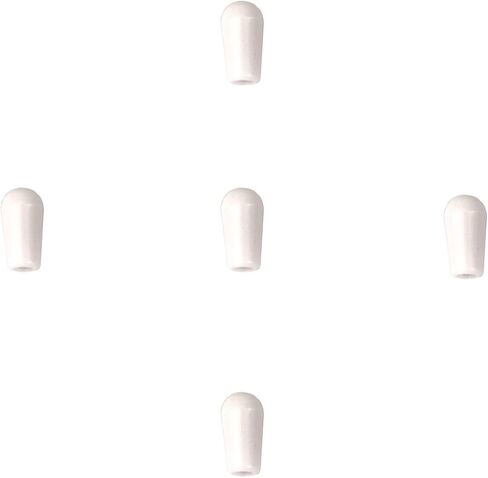 30Pack Yootones Plastic Guitar Toggle Switch Tip Caps Knobs Compatible with Les Paul Electric Guitar Fender Strat Stratocaster SG Pickup Selector Switches (Black/White/Beige) in Saudi Arabia
