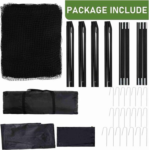 Baseball Batting Cage,Portable Batting Cage for Backyard Use,Baseball&Softball Hitting Cage Netting,Practice Cage Net with Carry Bag in Saudi Arabia