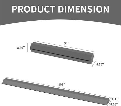 BalanceFrom Folding Balance Beam Gymnastics Floor Beam with Anti-Slip Bottom and Carrying Handles, Multiple Sizes and Colors in Kuwait