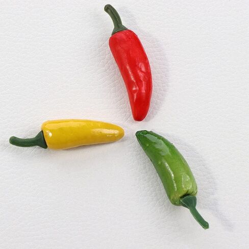 10 Pcs Green Simulation Chili,Artificial Plastic Chili Pepper Plants Plastic Fake Vegetables for Home Decoration,Artificial Plants and Flowers,Artificial Vegetables in Saudi Arabia