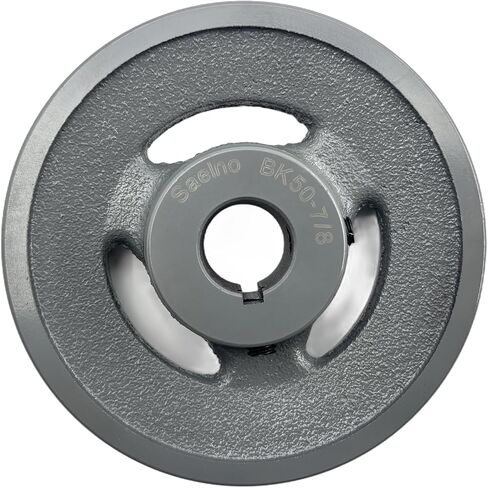 BK50-7/8 Single Groove Fixed Bore V Belt Pulley,7/8 inch bore,4.75 inch Outside Dia,V-Belt Sheave Cast Iron for A AX B BX 4L 5L V-Belts in Saudi Arabia
