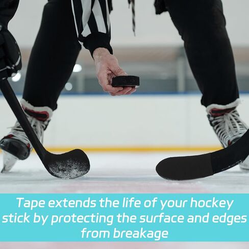 24 Rolls 30 ft Black Lacrosse Tape 1''/0.5'' Hockey Stick Tape Adhesive Shin Pad Tape Lacrosse Wraps Athletic Tape Cotton Sweat Absorbent Sports Tape for Hockey Tennis Ice Skate Training Equipment in Kuwait