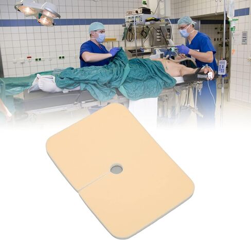 3.94x2.95in Trach Pads for Adaptive Surgical Tracheostomy Pad Trach Tube Cover Reusable,Tracheostomy Pad,Waterproof Skin Friendly for Neck Surgery in Saudi Arabia