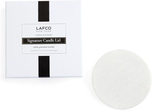 غطاء شمعة LAFCO New York Signature - رخام أبيض مصقول in Kuwait
