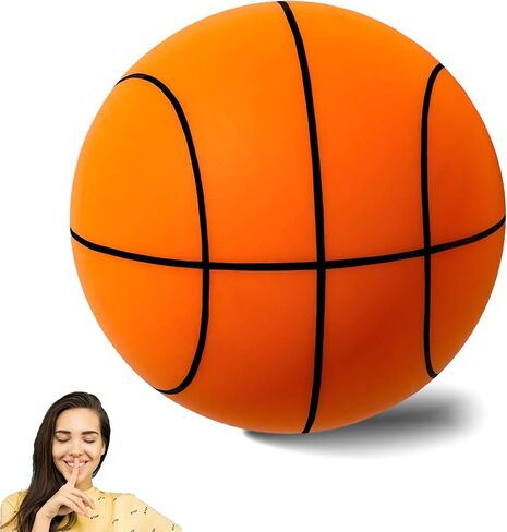 Silent Basketball Dribble Dream Silent Basketball for Various Indoor Activities Airless Basketball Hush Handle Silent Foam Basketball in Saudi Arabia