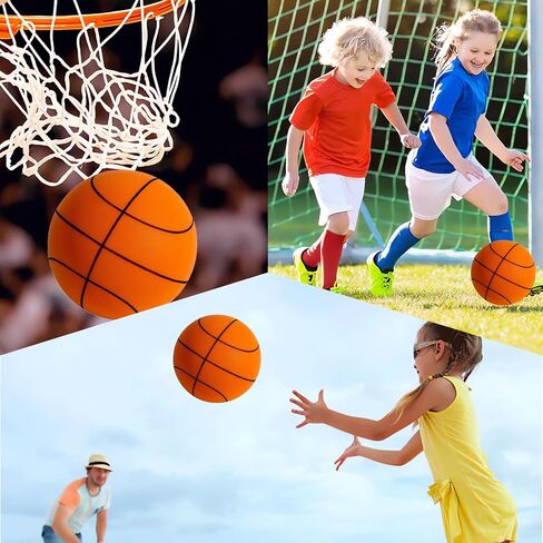 Silent Basketball Dribble Dream Silent Basketball for Various Indoor Activities Airless Basketball Hush Handle Silent Foam Basketball in Saudi Arabia