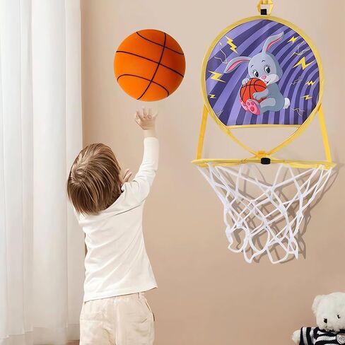 Silent Basketball Dribble Dream Silent Basketball for Various Indoor Activities Airless Basketball Hush Handle Silent Foam Basketball in Saudi Arabia