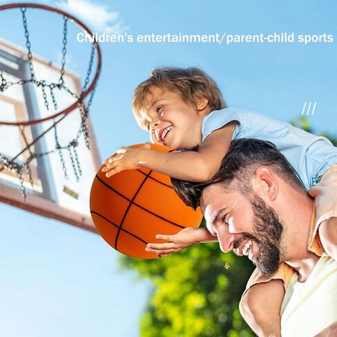 Silent Basketball Dribble Dream Silent Basketball for Various Indoor Activities Airless Basketball Hush Handle Silent Foam Basketball in Saudi Arabia