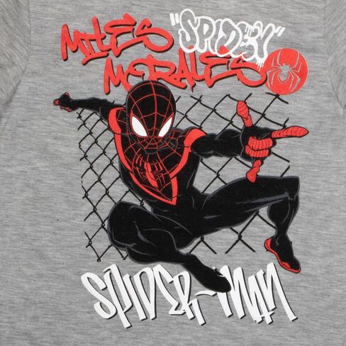 مجموعة Marvel Spider-Man Boys مكونة من 3 قطع - تي شيرت بأكمام قصيرة، وقميص بدون أكمام، وشورت، مجموعة من 3 قطع للأطفال والأطفال الصغار in Saudi Arabia