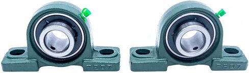 FKG UCP207-20 Pillow Block Mounted Bearing 1-1/4" inch Inside Diameter, Set of 2 in Saudi Arabia