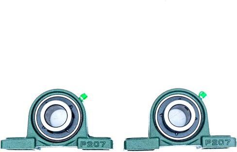 FKG UCP207-20 Pillow Block Mounted Bearing 1-1/4" inch Inside Diameter, Set of 2 in Saudi Arabia