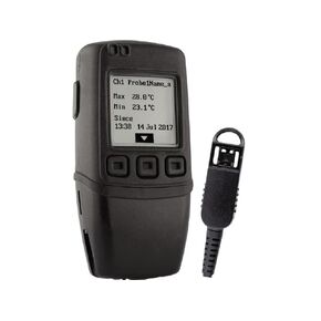 Lascar Electronics EL-GFX-D2 Dual Channel Temperature, Humidity, and Dew Point Data Logger with External Probe