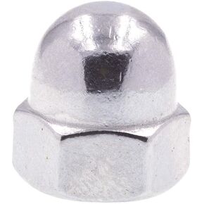 Prime-Line 9077651 Acorn Cap Nuts, Metric, M8-1.25, Grade A2-70 Stainless Steel (10 Pack)