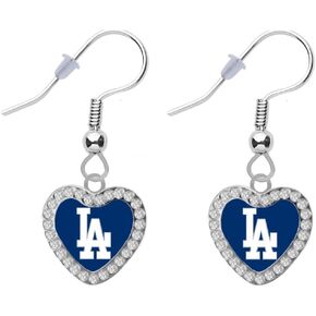 Crystal Heart Earrings