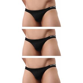 BRAVE PERSON 43 Soft And Smooth Sexy Thong Opaque Men's T-back Elastic G-String in Kuwait