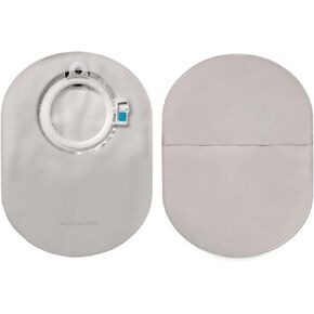 Coloplast 11413 Filtered Ostomy Pouch Two-Piece System 50 mm Stoma Closed End Flat - 30 Per Box