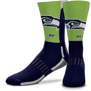 For Bare Feet NFL Adult Curve Socks - Game Day Apparel - Machine Washable - Warm & Cold Weather - Unisex Comfort and Style.