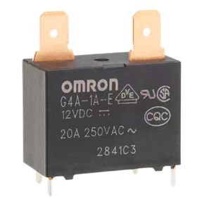 G4A-1A-E DC12 12VDC 20A 4Pins Power Relay SPST-NO, PC BOARD
