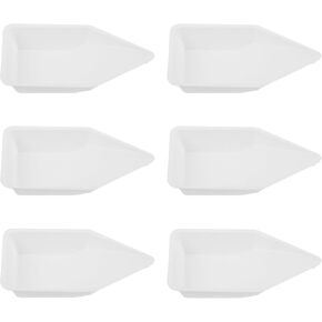 Scicalife Weigh Boats,10 Pack Plastic Disposable Trays for Scale, Square Weighing Dishes,Easy Pour Design,Square Lab Weighing Dishes for Measuring,Storing, Mixing Powders,Liquids