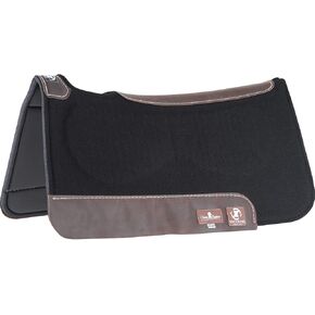 Classic Equine Zone Felt Top Saddle Pad with Foam Bottom, 31-inch x 32-inch