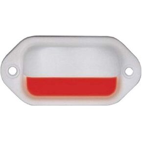 T-H Marine LED Courtesy Companion Way Light - Bright Lights Offer Enhanced Night Vision for Boat Interior, Deck, or Cockpit - Multi-Purpose Use and Low Power Draw - White/Red