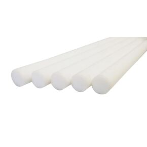 Sterling Seal PTFE-0.13x12-RDx5 PTFE Teflon Rod, 1/8" Diameter x 12" (Pack of 5)