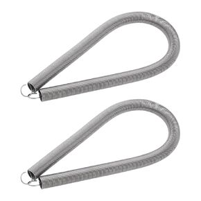 2pcs Extended Compression Spring 304 Stainless Steel Tension Spring Dual Hook Compression Spring for Computer Electronics Construction Machinery Fields