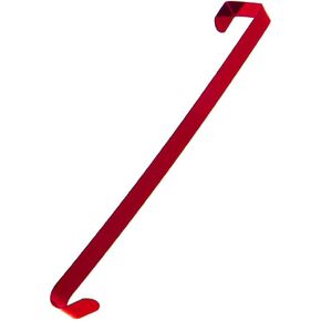 14 Christmas House Red Tone Metal Over the Door Wreath Hanger (Pack of 2)