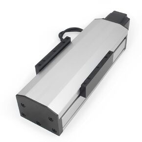 100mm Length Travel Fully Enclosed Double Linear Stage Actuator with Square Linear Rails Ballscrew SFU1605 with NEMA23 Stepper Motor for CNC Router Parts X Y Z Axis