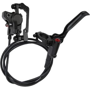 VGEBY Disc Brake Set, 1400mm Hydraulic Disc Brake ‑Resistant Mountain Bike Left Rear Single Brake Levers Set and Spare Supplies