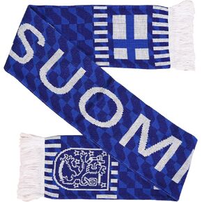 Suomi Finland Soccer Knit Scarf