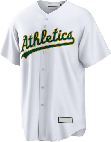 قميص فريق Outerstuff Oakland Athletics MLB للجنسين للرضع من عمر 12 إلى 24 شهرًا باللون الأبيض in Kuwait