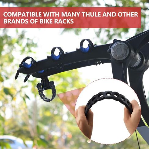 Hestya دراجة رف حزام استبدال الأشرطة المطاطية لحامل الدراجة مهد حزام الدراجة استبدال لعجلة الدراجة دراجة (8 قطع) in Kuwait