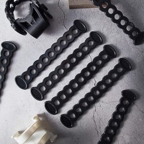 Hestya دراجة رف حزام استبدال الأشرطة المطاطية لحامل الدراجة مهد حزام الدراجة استبدال لعجلة الدراجة دراجة (8 قطع) in Kuwait