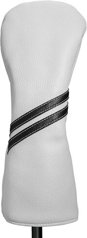 Golf Club Head Covers - 4pcs or 1pc Golf Accessories Club Covers Set for Woods and Driver Fairway Hybrids with Interchangeable Tags in Saudi Arabia