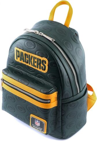 حقيبة ظهر مطبوعة بالكامل بشعار Loungefly NFL: شعار Green Bay Packers in Kuwait