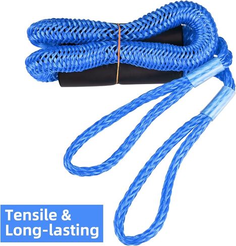 Amarine Made Boat Bungee Dock Line, 4Pcs Mooring Stretch Rope Set, 4 feet Boat Accessories Dock Lines for Boat Kayak, PWC, Jet Ski, Canoe, Pontoon (blue) in Saudi Arabia