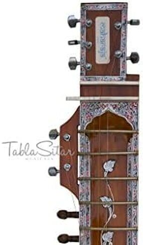 سيتار كهربائي، إصدار الاستوديو، موديل 2024، سيتار واحد، صوتيات رائعة، تحكم في مستوى الصوت والنغمة مع الالتقاط، آلة موسيقية هندية، سيتار - AAH in Kuwait