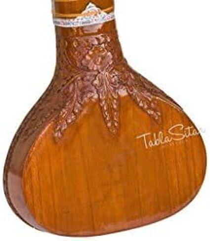 سيتار كهربائي، إصدار الاستوديو، موديل 2024، سيتار واحد، صوتيات رائعة، تحكم في مستوى الصوت والنغمة مع الالتقاط، آلة موسيقية هندية، سيتار - AAH in Kuwait