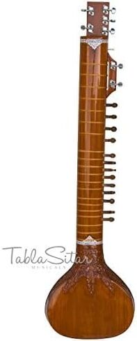 سيتار كهربائي، إصدار الاستوديو، موديل 2024، سيتار واحد، صوتيات رائعة، تحكم في مستوى الصوت والنغمة مع الالتقاط، آلة موسيقية هندية، سيتار - AAH in Kuwait