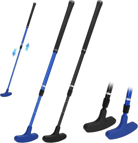 مضرب الجولف، 2 عبوة من مضارب الجولف للرجال والنساء، مضرب صغير للاعبي الجولف باليد اليمنى أو اليسرى، مجموعة نادي جولف قابلة للتعديل للأطفال والمراهقين والبالغين in Kuwait