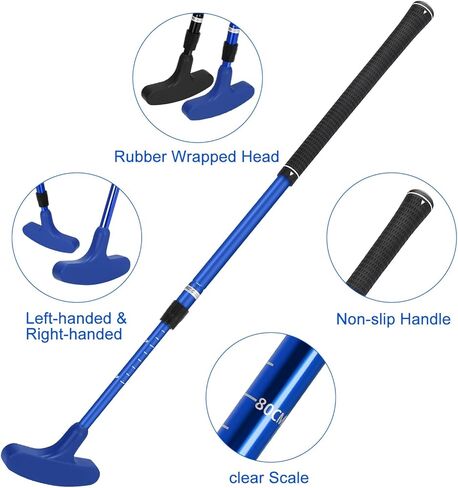 مضرب الجولف، 2 عبوة من مضارب الجولف للرجال والنساء، مضرب صغير للاعبي الجولف باليد اليمنى أو اليسرى، مجموعة نادي جولف قابلة للتعديل للأطفال والمراهقين والبالغين in Kuwait